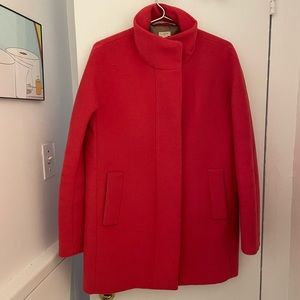 Pink J. Crew coat